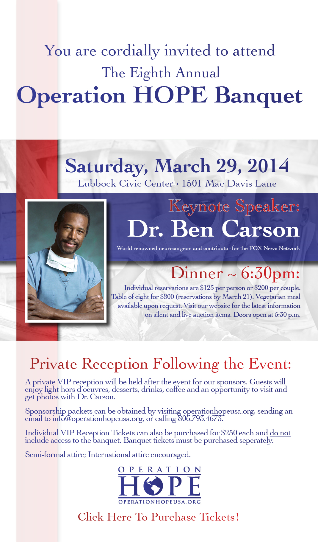 Carson Email Invitation
